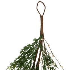 Northlight Real Touch™? Cypress And White Grape Berry Artificial Christmas Garland - 6' X 8" - Unlit -Northlight Sale Store northlight jy88059 4 07103.1704379456