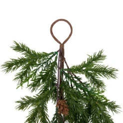 Northlight Real Touch™? Cypress And Pinecone Artificial Christmas Garland - 6' X 8" - Unlit -Northlight Sale Store northlight jy99524 4 61337.1704379350