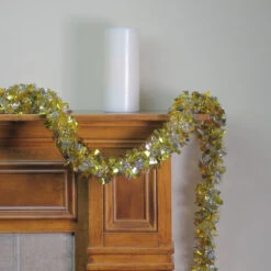 Northlight 12' X 4" Gold And Silver Boa Wide Cut Tinsel Christmas Garland - Unlit -Northlight Sale Store northlight k15327 3 03222.1665610747