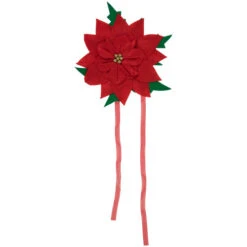 29" Red Poinsettia Tie-On Christmas Tree Topper, Unlit -Northlight Sale Store northlight k94890 01 21862.1691593780