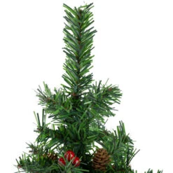 Northlight Potted Red Berries And Pine Cones Medium Artificial Christmas Tree – 16" - Unlit -Northlight Sale Store northlight kji91320 1 85505.1600824029