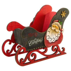 Santa Claus "Merry Christmas" Sleigh Decoration - 11.5" -Northlight Sale Store northlight lk94206 3 08551.1691160924