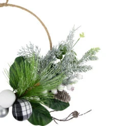 Northlight Real Touch™? Winter Greenery With Pinecones Artificial Christmas Wreath - 18" - Unlit -Northlight Sale Store northlight ll94317 2 10967.1680285442