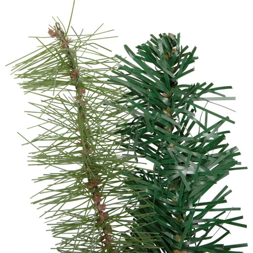 Pre-Decorated Ornaments And Pinecones Artificial Christmas Garland - 7' X 14" - Unlit 6 Pre-Decorated Ornaments And Pinecones Artificial Christmas Garland - 7' X 14" - Unlit - Image 6