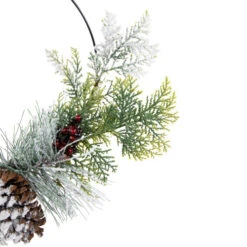 Northlight Frosted Mixed Foliage With Berries And Pinecone Artificial Christmas Wreath, 16-Inch, Unlit -Northlight Sale Store northlight ll94348 4 11676.1671786413