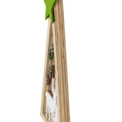 Northlight Lighted Wooden Christmas Tree With Star And Reindeer Woodland Scene - 15" -Northlight Sale Store northlight nj95133 04 55857.1694187837