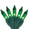 Northlight 100-Count Green Mini Christmas Lights - 20.25 Ft Green Wire