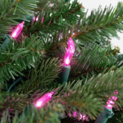 100ct Pink LED Mini Christmas Lights, 33ft Green Wire -Northlight Sale Store northlight nl02505 styled202 25906.1678185723