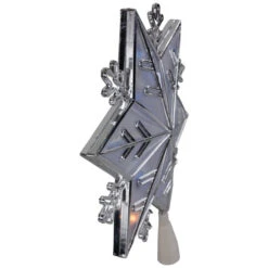 Northlight 10" Silver Snowflake Lighted Christmas Tree Topper - Blue Lights -Northlight Sale Store northlight nl02639 04 25763.1694101348
