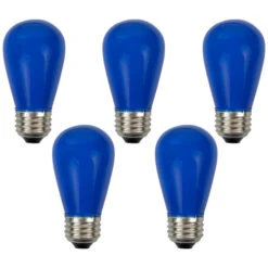 Northlight Pack Of 25 Opaque LED S14 Blue Christmas Replacement Bulbs 11 Northlight Pack Of 25 Opaque LED S14 Blue Christmas Replacement Bulbs -Northlight Sale Store northlight nl03875 05 12219.1710358082