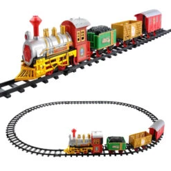 Northlight 12-Piece Battery Operated Lighted And Animated Christmas Express Train Set With Sound -Northlight Sale Store northlight nm1369 3 updated 13290.1665433296