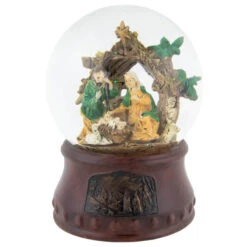 Northlight Christmas Nativity Musical Snow Globe - 5.5"