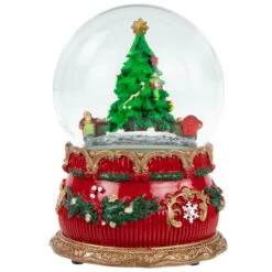 Musical Christmas Tree And Train Water Globe - 5.5" 8 Musical Christmas Tree And Train Water Globe - 5.5" -Northlight Sale Store northlight pm84770 1update2023 07891.1674640085
