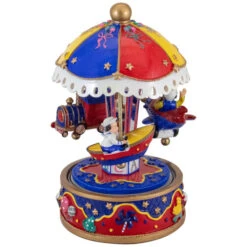 Children's Boat, Plane And Train Animated Musical Carousel - 7.5" -Northlight Sale Store northlight pm92421 2 76134.1631205822