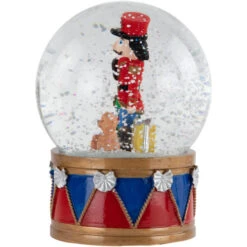 6" Nutcracker With Teddy Bear Musical Christmas Snow Globe -Northlight Sale Store northlight pm94080 2 62275.1678272172