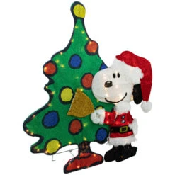 Northlight LED Lighted Peanuts Snoopy And Christmas Tree Outdoor Decoration - 32" -Northlight Sale Store northlight pw2093872 0220copy 01172.1696436034