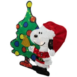 Northlight LED Lighted Peanuts Snoopy And Christmas Tree Outdoor Decoration - 32" -Northlight Sale Store northlight pw2093872 0320copy 56373.1696436034