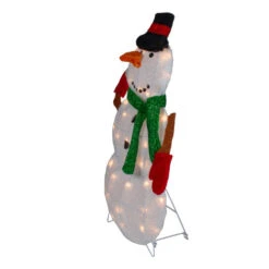 Northlight Snowman With Snowball Christmas Outdoor Decoration - 24" - White Lights -Northlight Sale Store northlight qh91176 3 45512.1603504874