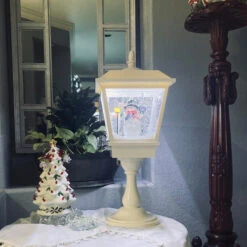 Lighted Musical Snowing Christmas Street Lamp With Snowman - 25.25" -Northlight Sale Store northlight r64869 cxpic 94190.1699375693