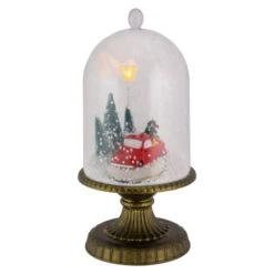 Northlight LED Lighted Snowing Musical Retro Truck Under Cloche Christmas Decoration - 13.5" 7 Northlight LED Lighted Snowing Musical Retro Truck Under Cloche Christmas Decoration - 13.5" -Northlight Sale Store northlight r92470 4 59778.1646182685