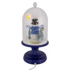 Northlight LED Lighted Snowing Musical Snowman In Cloche Christmas Decoration - 13.5" - Blue 7 Northlight LED Lighted Snowing Musical Snowman In Cloche Christmas Decoration - 13.5" - Blue -Northlight Sale Store northlight r92471 3 69313.1646182674