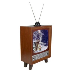 Northlight LED Lighted Musical Snowing Windmill TV Set Decoration - 21" -Northlight Sale Store northlight r92483 3 94101.1646182698