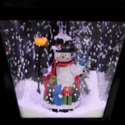 Northlight 17.75" Lighted And Musical Wall Mounted Snowing Christmas Street Lamp -Northlight Sale Store northlight r93941 on20black 220copy 33281.1668587296