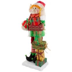 Northlight Lighted Animated Musical Santa's Elf With Star And Presents Christmas Figure - 30" 8 Northlight Lighted Animated Musical Santa's Elf With Star And Presents Christmas Figure - 30" -Northlight Sale Store northlight ri92236 sample 3 30014.1640993845