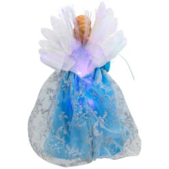Northlight Lighted Fiber Optic Angel Christmas Tree Topper - 12" - Blue And White -Northlight Sale Store northlight rp97054 04 13562.1727404101