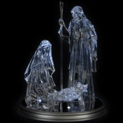 Northlight LED Lighted Acrylic Holy Family Nativity Scene On Mirror Christmas Decoration - 17" -Northlight Sale Store northlight rp97064 on20black 01 27079.1727490626