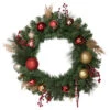 Northlight Green Mixed Foliage And Ornaments Artificial Christmas Wreath - 30" - Unlit