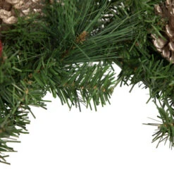 Northlight Decorated Red Poinsettia And Rose Artificial Christmas Wreath, 24-inch, Unlit -Northlight Sale Store northlight s92644 3 updated 99589.1660326790