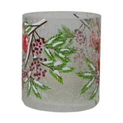Northlight 2.75-Inch Cardinal And Pine Hand Painted Flameless Christmas Candle Holder -Northlight Sale Store northlight se90033 1 91409.1605147742