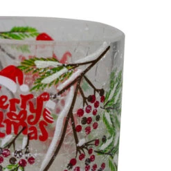 Northlight 2.75-Inch Cardinal And Pine Hand Painted Flameless Christmas Candle Holder -Northlight Sale Store northlight se90033 3 08692.1604023644