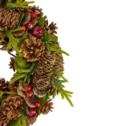 Northlight Real Touch™? Glittered Pine And Pinecone Artificial Christmas Wreath - 13" - Unlit 9 Northlight Real Touch™? Glittered Pine And Pinecone Artificial Christmas Wreath - 13" - Unlit -Northlight Sale Store northlight sh89583 2 updated 70108.1618414096