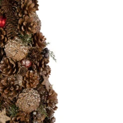 Northlight Pinecone, Berry And Star Cutouts Christmas Cone Tree Decoration - 17" -Northlight Sale Store northlight sh94274 2 75747.1667981944