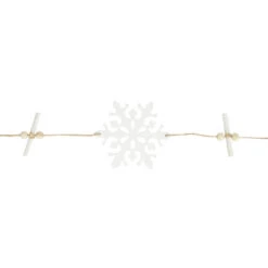 4' White Snowflakes On Jute Rope Hanging Christmas Garland -Northlight Sale Store northlight sh94295 2 40623.1669970844