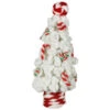 Northlight Plush Tree With Peppermint And Candy Canes Christmas Decoration - 16.5"