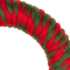 Northlight Twisted Yarn Plush Christmas Wreath - 13.5" - Unlit -Northlight Sale Store northlight sh96095 03 84202.1720742954