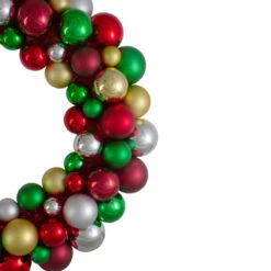 Northlight Shatterproof Ball 2-Finish Traditional Colors Christmas Wreath, 36-Inch, Unlit -Northlight Sale Store northlight sm91059 1 26416.1664901055