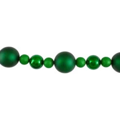 Northlight Shatterproof Ball Artificial Christmas Garland - 6' X 3.75" - Green - Unlit -Northlight Sale Store northlight sm91069 1 60558.1613017682