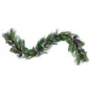 Northlight Real Touch™? Winter Foliage And Berries Artificial Christmas Garland - 6' X 12" - Unlit