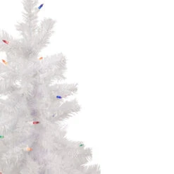 Northlight 3' Pre-Lit Woodbury White Pine Slim Artificial Christmas Tree, Multi Lights -Northlight Sale Store northlight sm92883 3 01734.1655920605