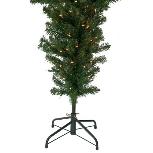 Northlight 5.5' Pre-Lit Medium Upside Down Spruce Artificial Christmas Tree, Clear Lights 5 Northlight 5.5' Pre-Lit Medium Upside Down Spruce Artificial Christmas Tree, Clear Lights - Image 5
