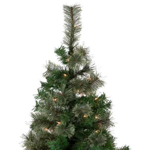 6.5' Pre-Lit Oregon Cashmere Pine Artificial Christmas Tree, Clear Lights 5 6.5' Pre-Lit Oregon Cashmere Pine Artificial Christmas Tree, Clear Lights - Image 5