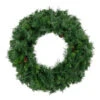 Black River Pine Artificial Christmas Wreath, 24-Inch, Unlit