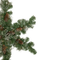 Northlight Pre-Lit Battery Operated Frosted Mixed Pine Christmas Snowflake Wreath - 32" - Warm White LED Lights 7 Northlight Pre-Lit Battery Operated Frosted Mixed Pine Christmas Snowflake Wreath - 32" - Warm White LED Lights -Northlight Sale Store northlight sm93369 2 71066.1661885724