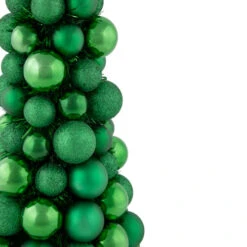 Northlight 3-Finish Shatterproof Ball Christmas Tree With Tinsel - 15.75" - Green -Northlight Sale Store northlight sm93797 3 00942.1687874896