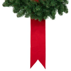 Northlight Set Of 3 Wreaths On Red Ribbon Hanging Christmas Decoration, 6.5' -Northlight Sale Store northlight sm94117 3 23006.1668154934