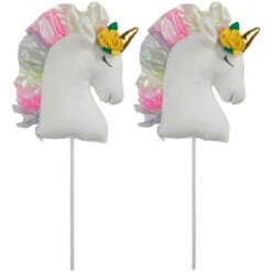 Northlight Plush Rainbow Unicorn Christmas Picks - 24" - Set Of 2 11 Northlight Plush Rainbow Unicorn Christmas Picks - 24" - Set Of 2 -Northlight Sale Store northlight sm94875 03 62780.1723597825